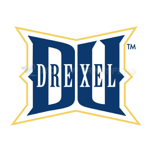 Drexel Dragons Logo T-shirts Iron On Transfers N4279 - Click Image to Close